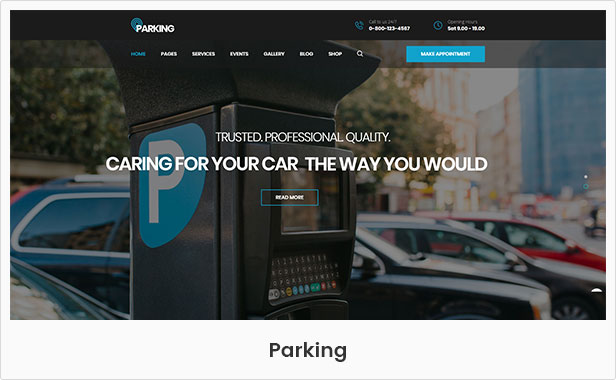 Parken WordPress-Theme