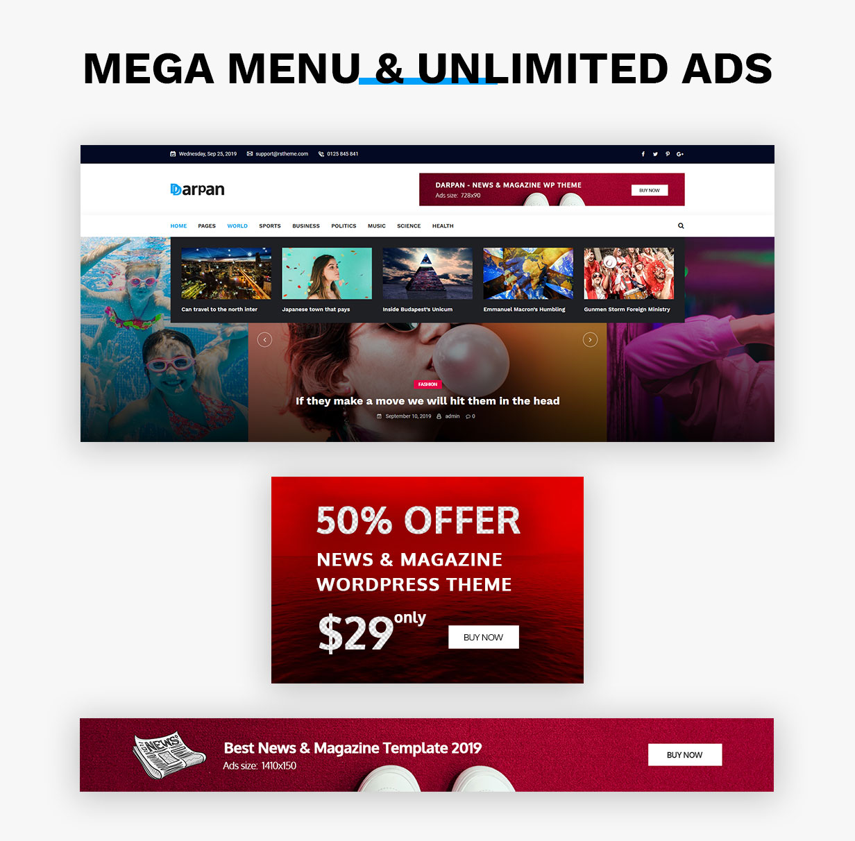 Darpan - Nachrichtenmagazin WordPress Theme - 9