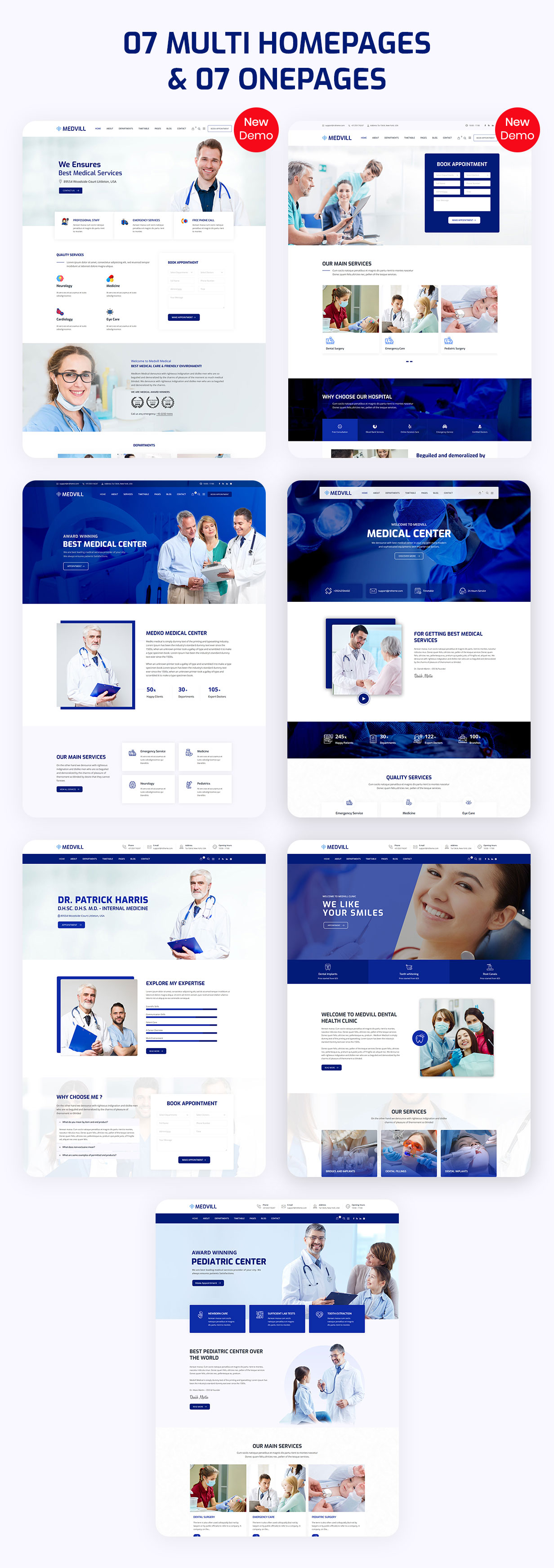 Medvill - Gesundheit & Medizin WordPress Theme - 5