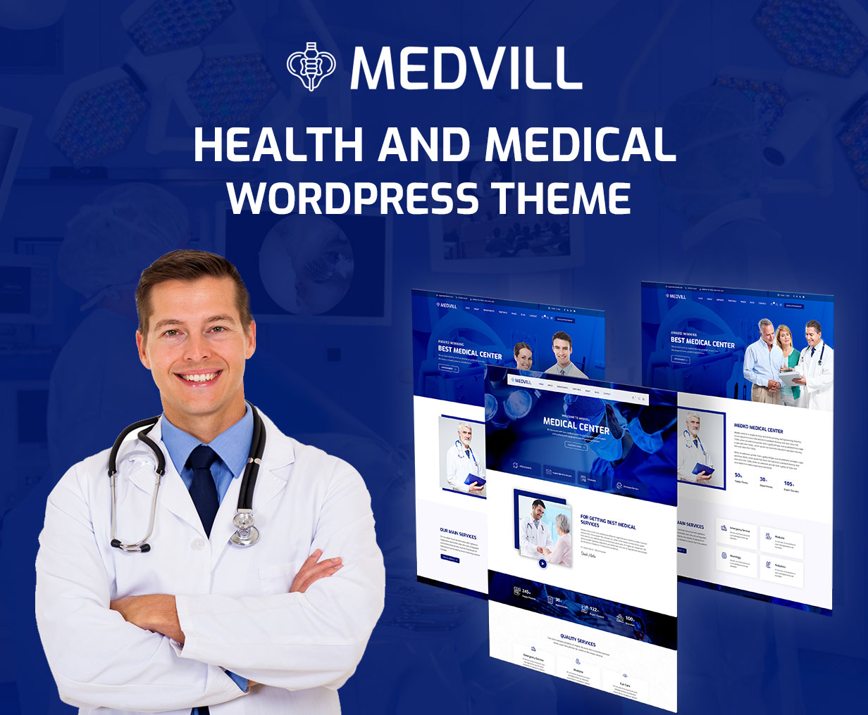 Medvill - Gesundheit & Medizin WordPress Theme - 4