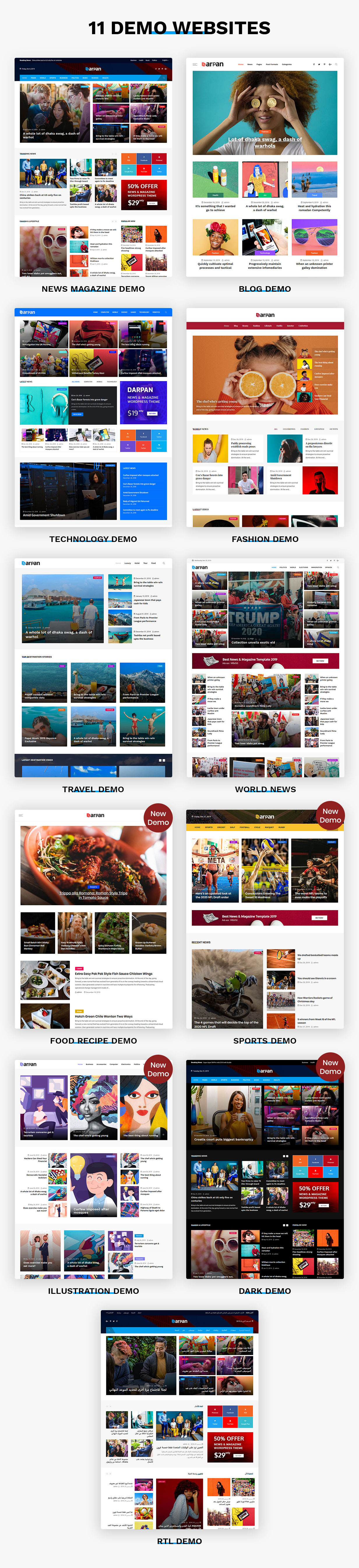 Darpan - Nachrichtenmagazin WordPress Theme - 5