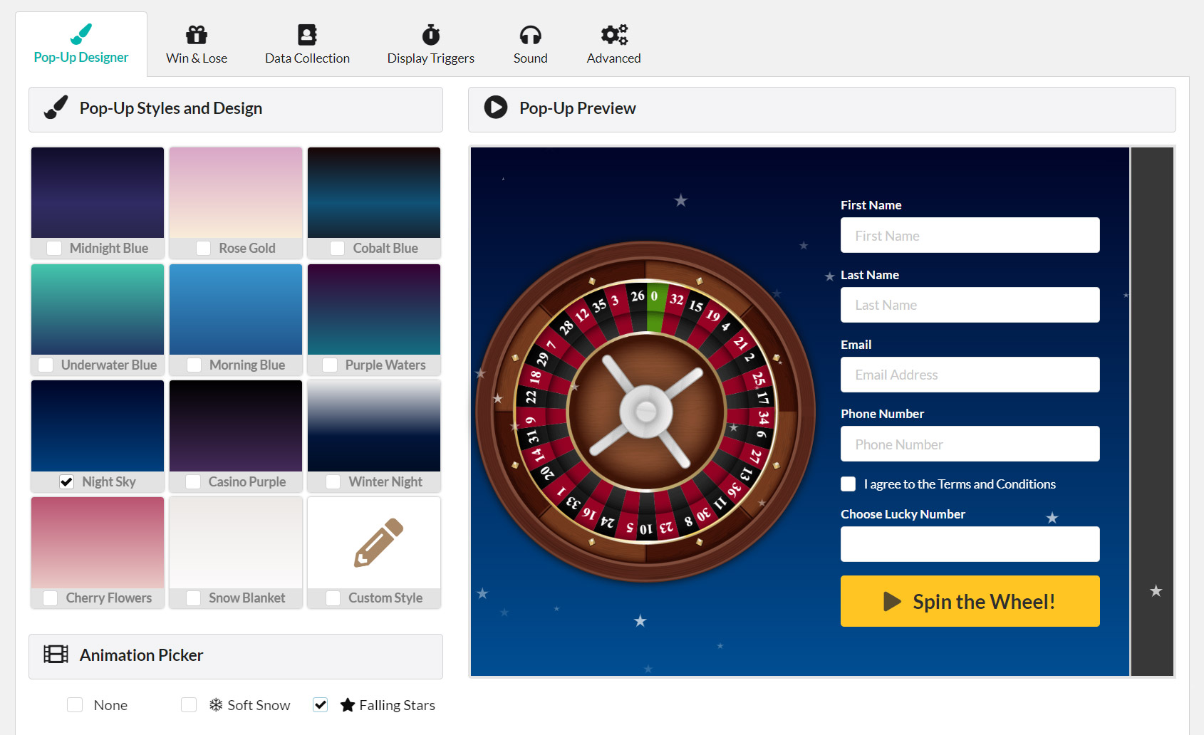 WP Roulette Wheel - Drehen Sie, um WooCommerce Coupons zu gewinnen - 1