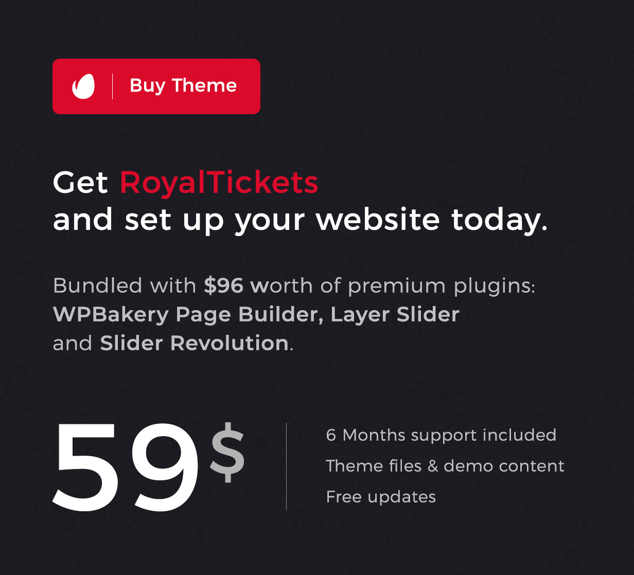 RoyalTickets - Events Buchung WordPress Theme - 16