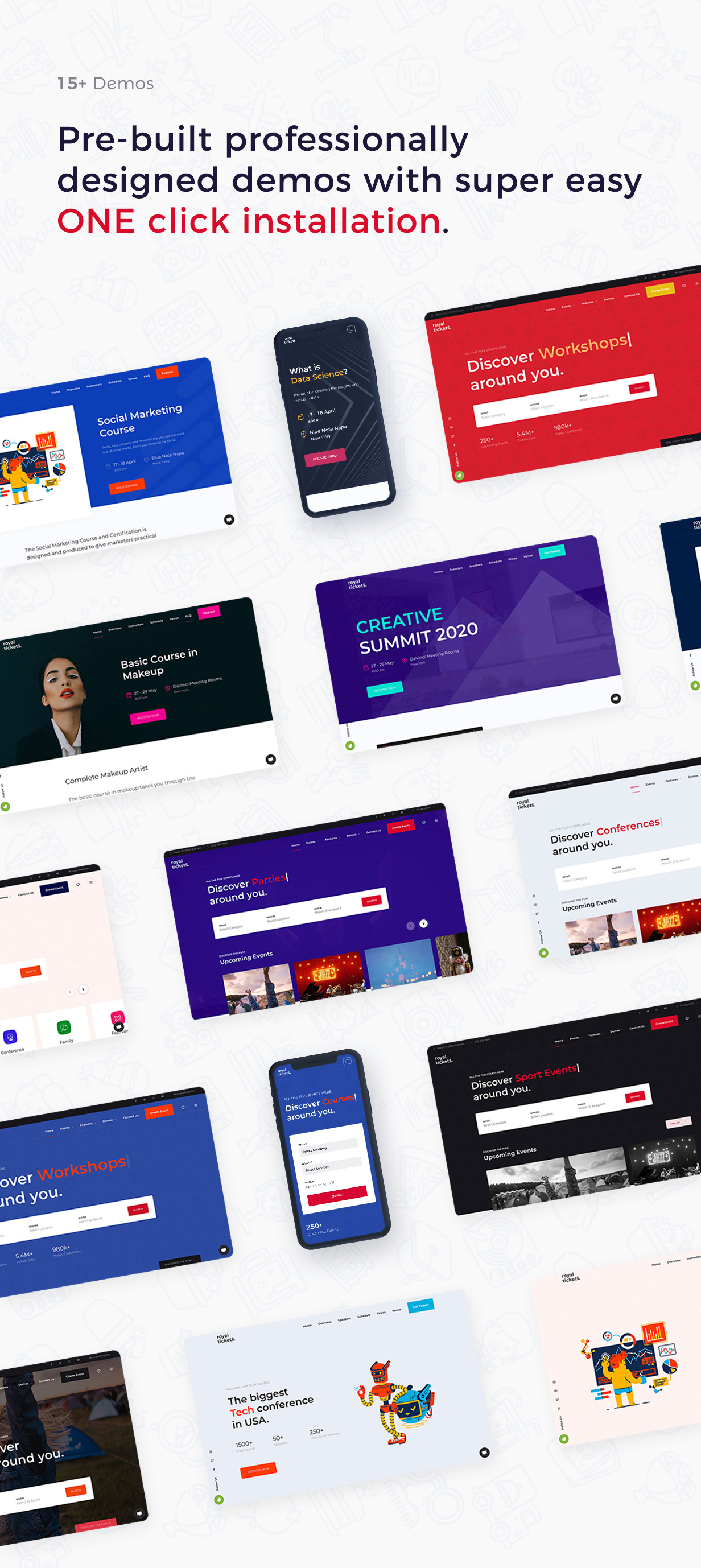 RoyalTickets - Events Buchung WordPress Theme - 5