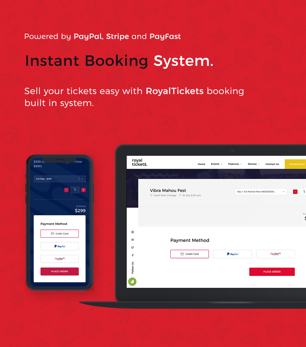 RoyalTickets - Events Buchung WordPress Theme - 7