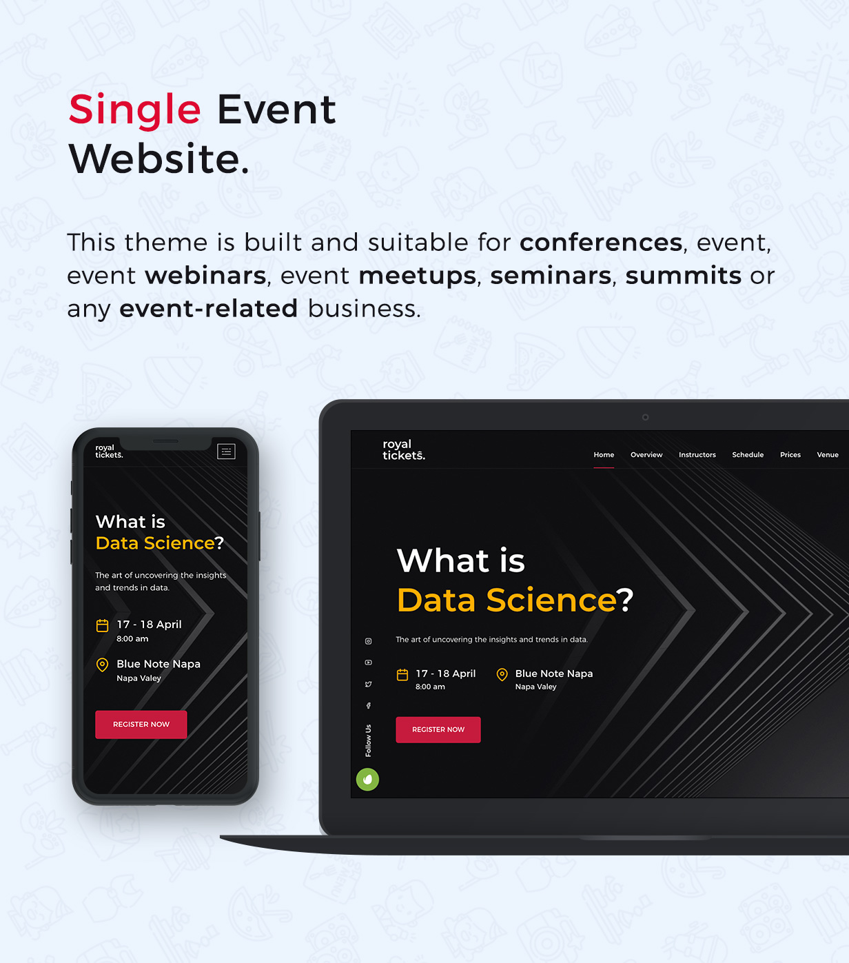 RoyalTickets - Events Buchung WordPress Theme - 10