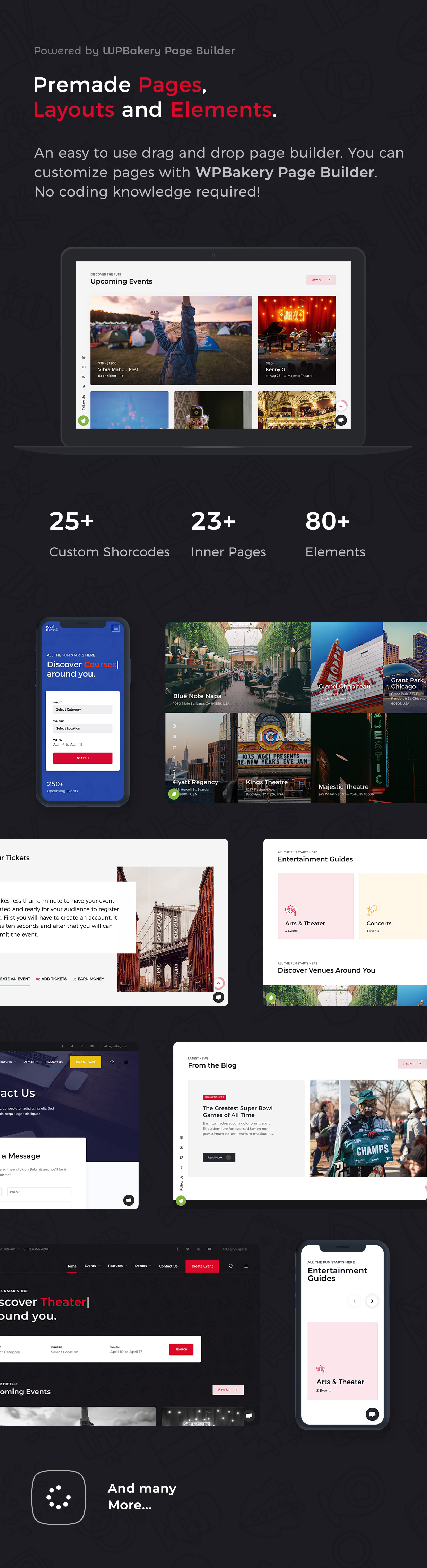 RoyalTickets - Events Buchung WordPress Theme - 12