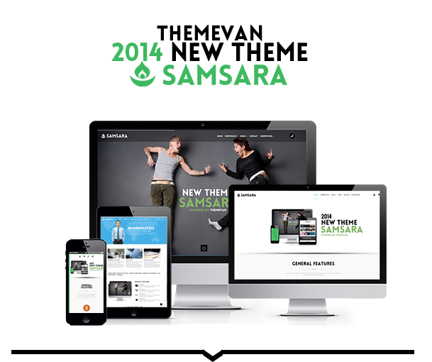 Samsara - Kreatives mehrseitiges und einseitiges WordPress-Theme - 1
