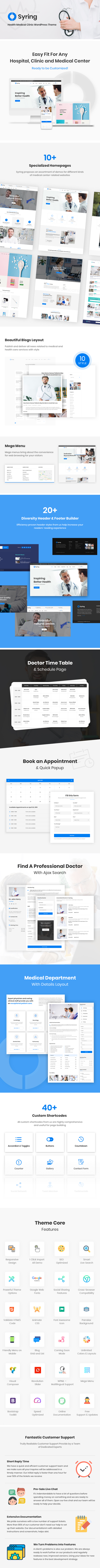 Spritze - Health Medical Clinic WordPress Theme