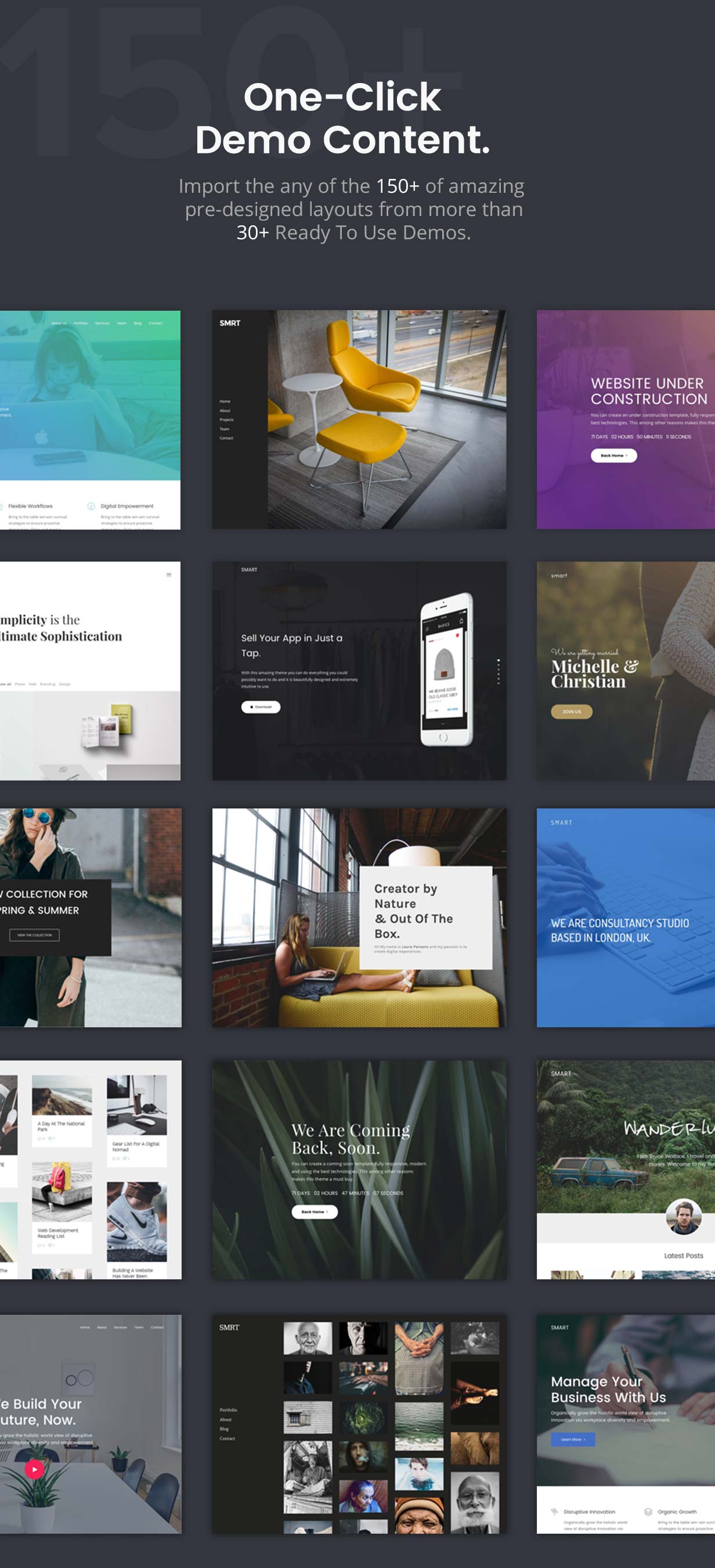 Smart - Responsive Mehrzweck-WordPress-Theme - 2