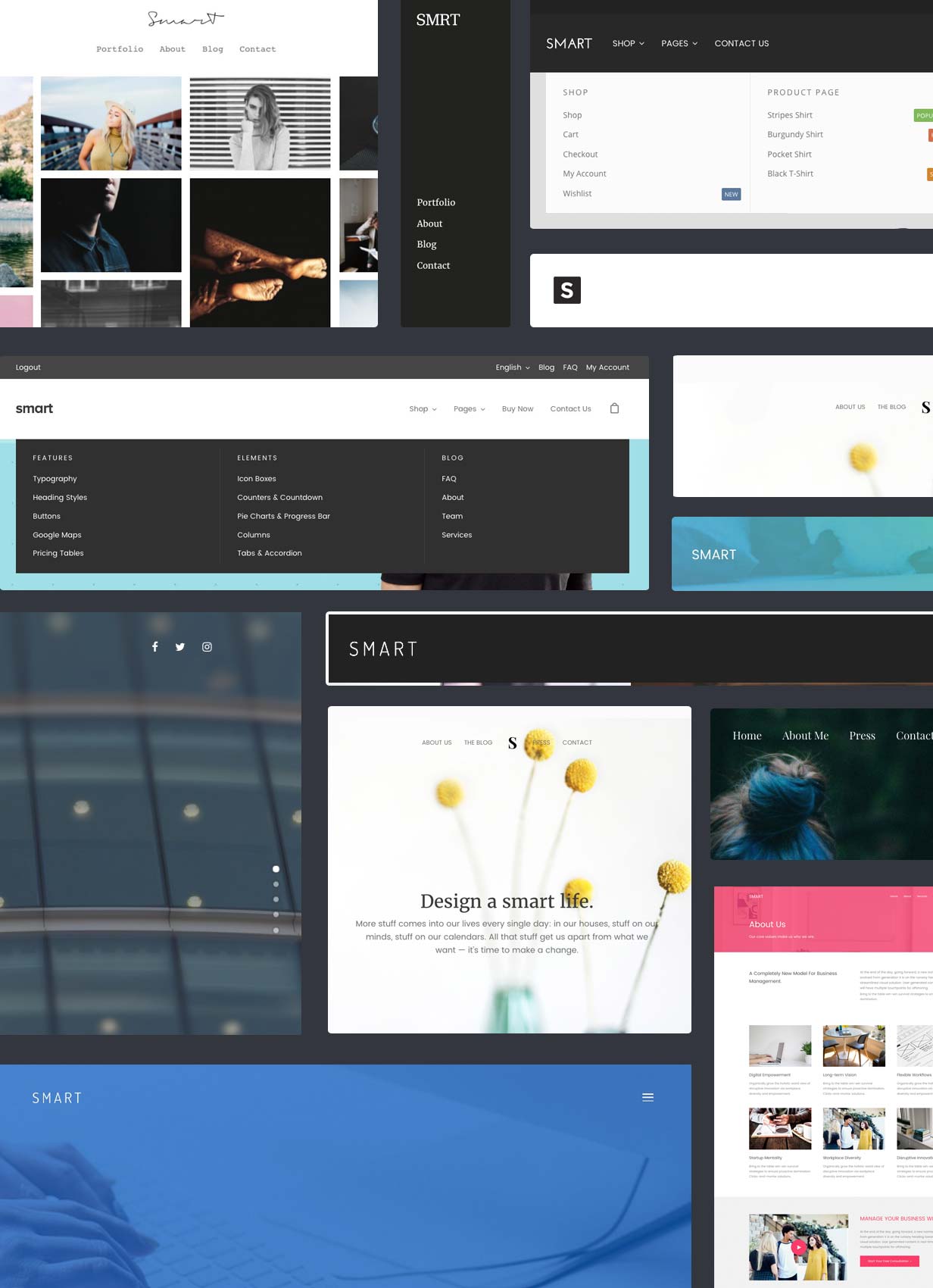 Smart - Responsive Multi-Purpose WordPress Theme - 8