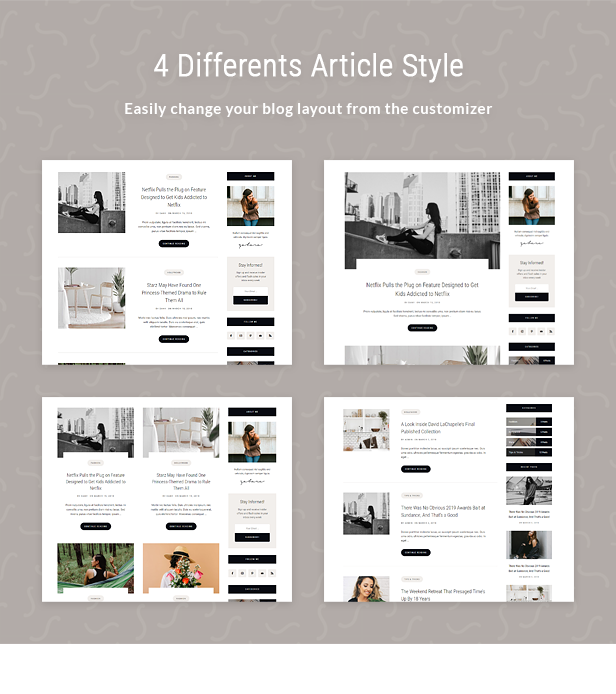 Zahara - Ein WordPress Blog & Shop Thema - 4