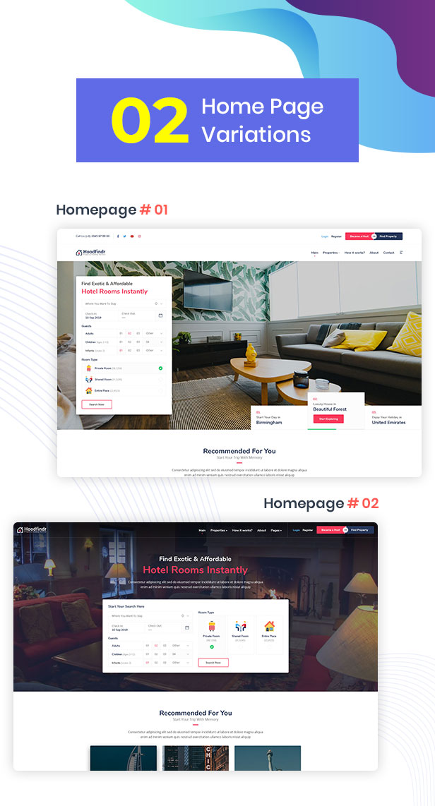 Houzillo - Buchungen und Vermietung WordPress Theme - 6