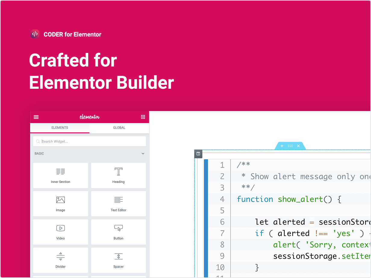 Hergestellt für Elementor Builder