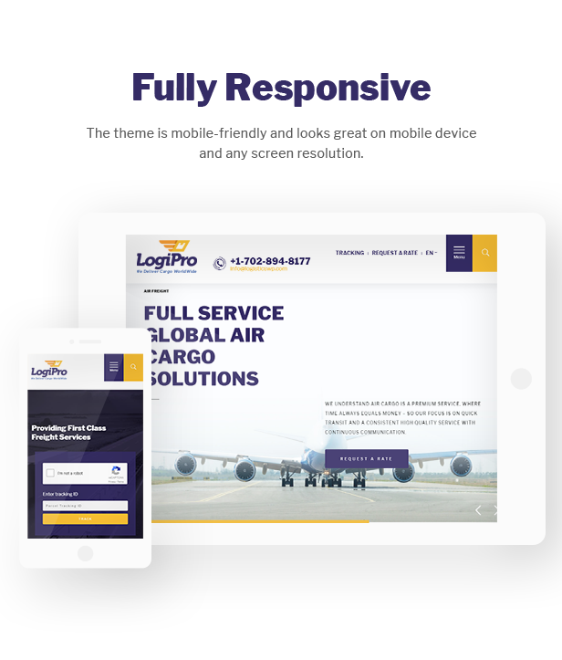 LogiPro - Lieferung, Fracht, Vertrieb & Logistik für WordPress - 8