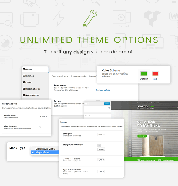 Athetics - Professionelles Fitnessstudio Fitness WordPress Theme 