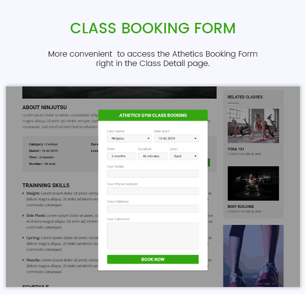 Athetics - Professionelles Fitnessstudio Fitness WordPress Theme 