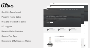 Aliva – Mehrzweck-WordPress-Vorlage