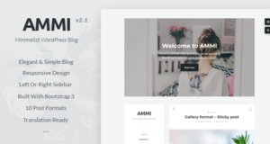 Ammi – Minimalistischer WordPress-Blog