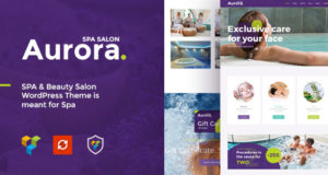 Aurora Spa & Beauty Salon WordPress-Template