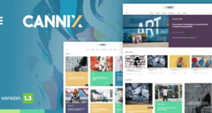 Cannix – Ein lebendiges WordPress-Vorlage für kreative Blogger