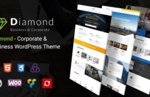 Diamond – Business & Corporate Responsive WordPress-Vorlage