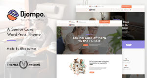 Djompo | Senior Care WordPress Template