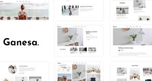 Ganesa – Minimales persönliches Blog-Thema für WordPress