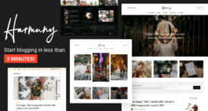 Harmuny – Modernes WordPress-Blog-Thema