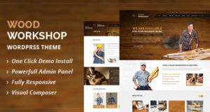 Holzwerkstatt – Schreiner und Handwerker WordPress-Thema