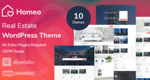 Homeo - Immobilien WordPress Template