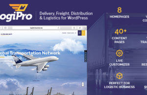 LogiPro – Lieferung, Fracht, Vertrieb & Logistik für WordPress