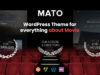 Mato - Movie Studios und Filmemacher WordPress Layout
