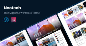 Neotech | Magazin Elementor WordPress Vorlage