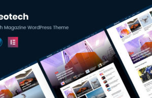 Neotech | Magazin Elementor WordPress Vorlage