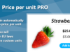 Preis pro Einheit PRO