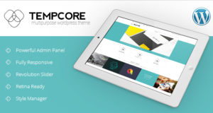 Tempcore – Responsive WordPress Template
