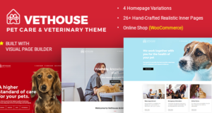 Vethouse – Haustierpflege & Veterinärthema