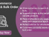 WooCommerce Search und Bulk Order Plugin