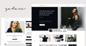 Zahara – Ein WordPress Blog & Shop Thema