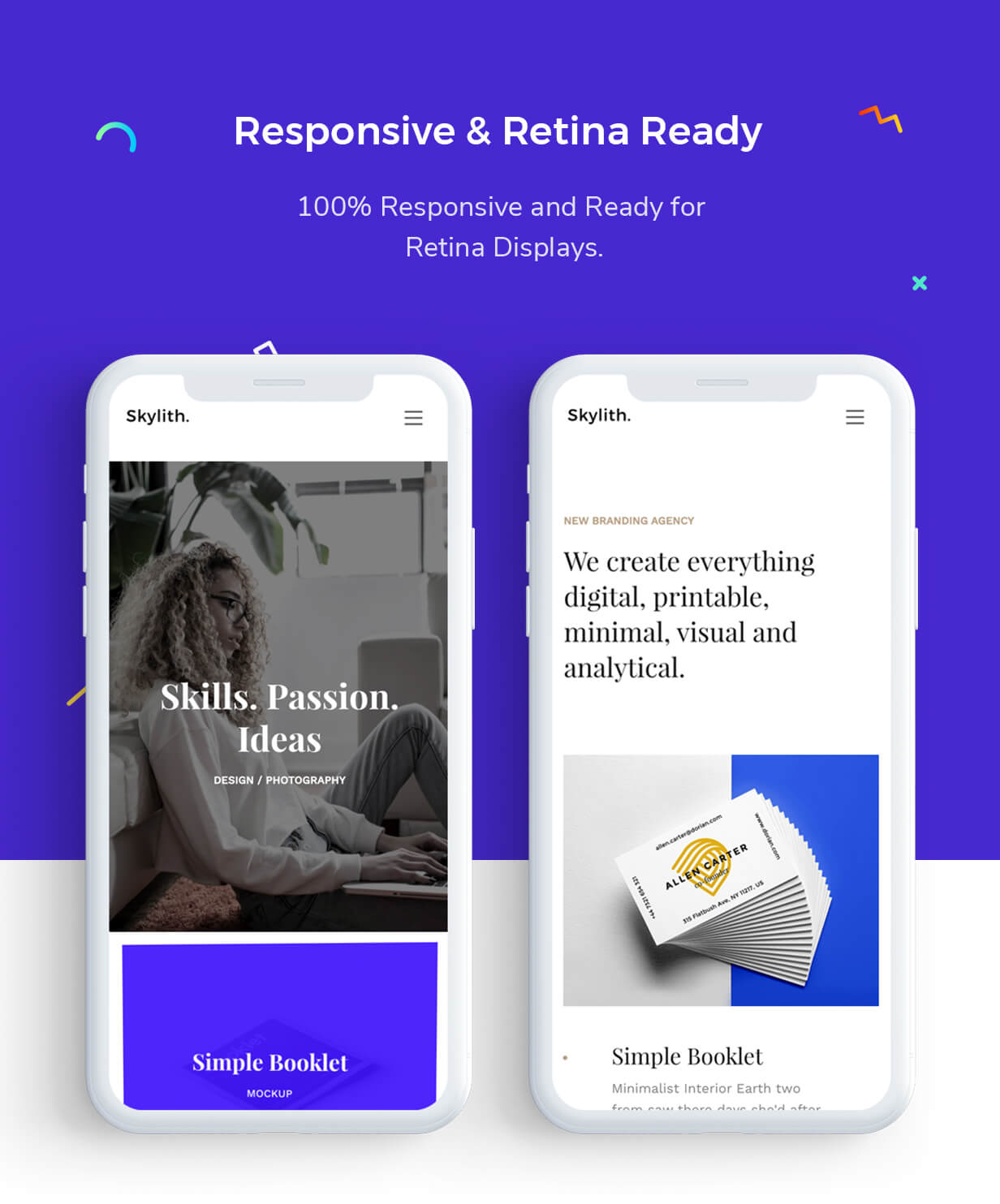 Responsive & Retina bereit