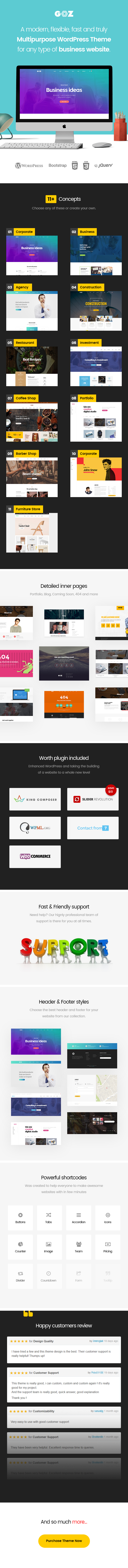 Kreatives Mehrzweck-Kreatives WordPress-Theme