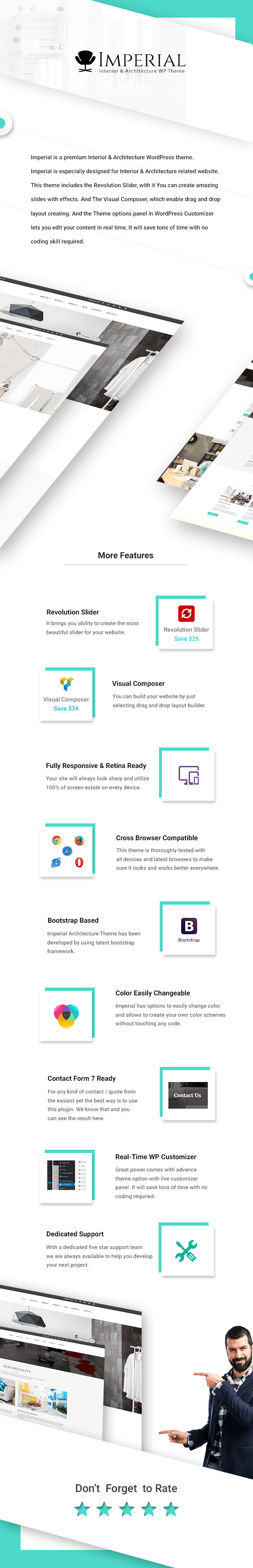 Imperial - Interior WordPress Theme
