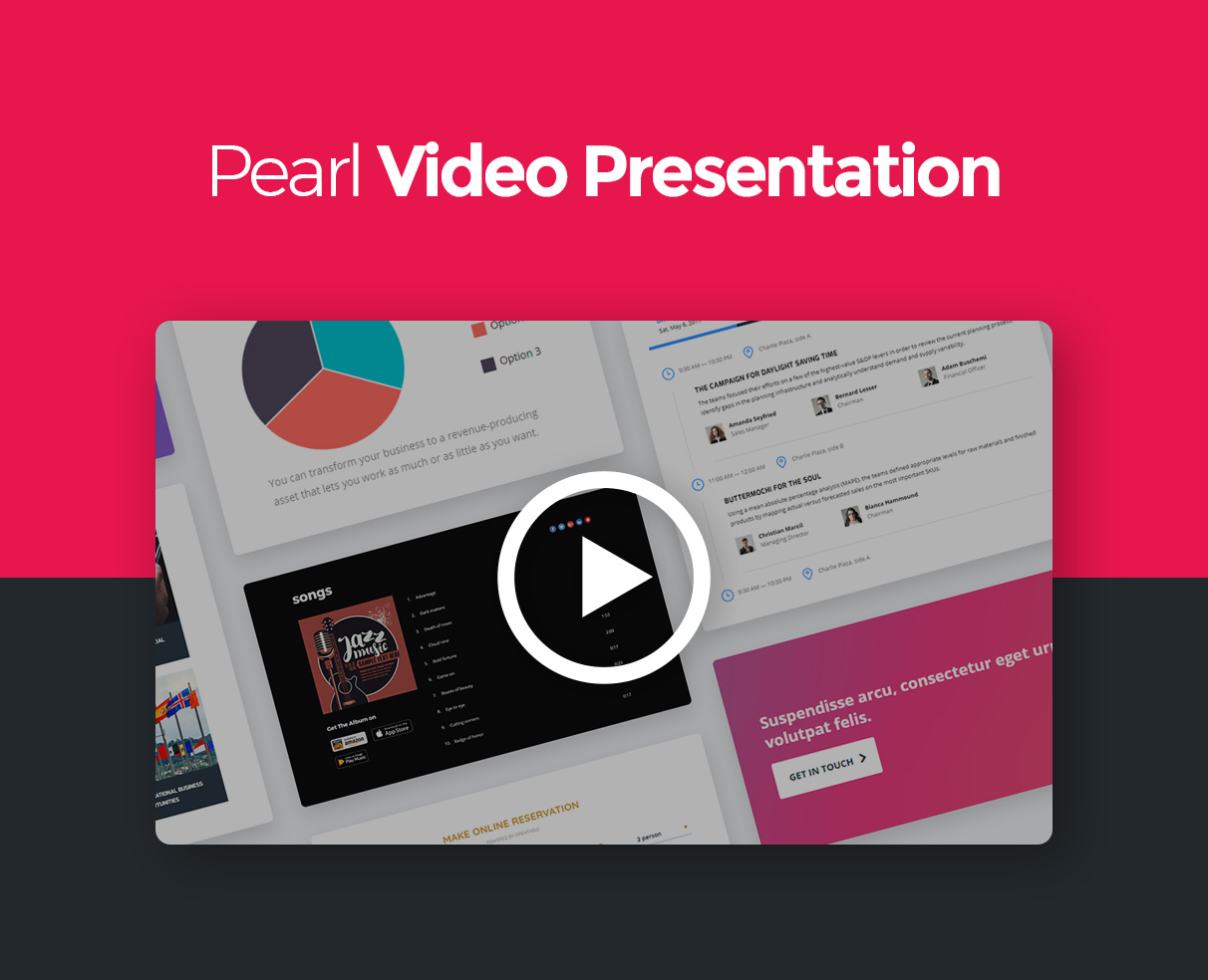 Pearl - Corporate Business WordPress-Theme - 1