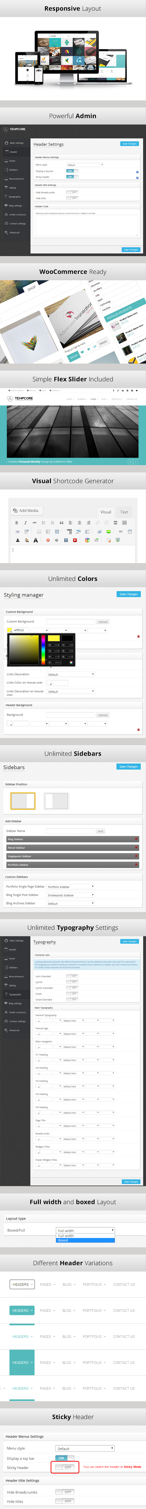 Tempcore - Responsive WordPress Theme - 2