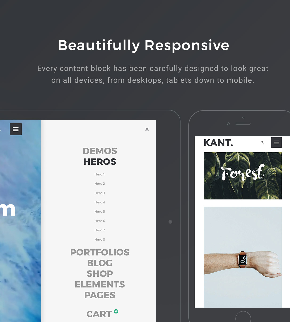Kant - Ein Mehrzweck-WordPress-Theme für Startups, Kreative und Freiberufler - 2