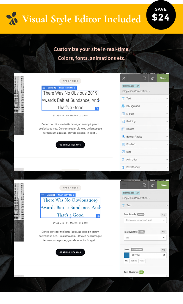 Zahara - Ein WordPress Blog & Shop Thema - 3