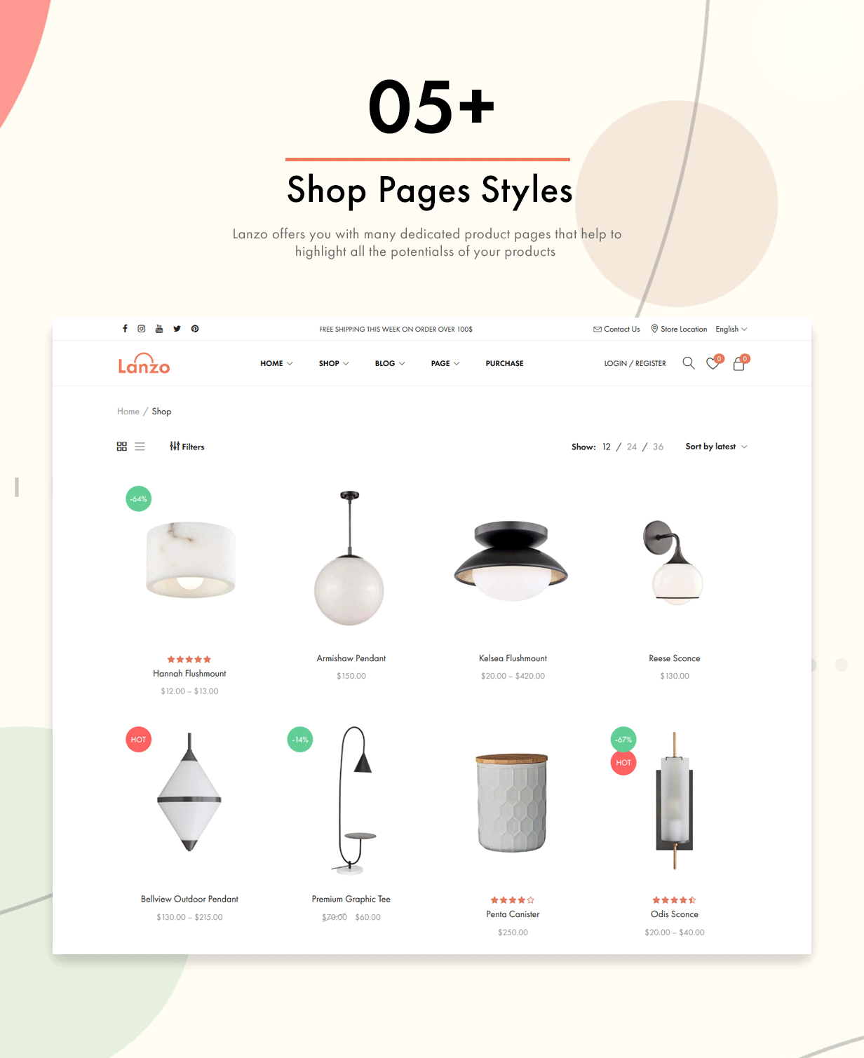 Lanzo - Gutenberg WooCommerce WordPress Theme - 4