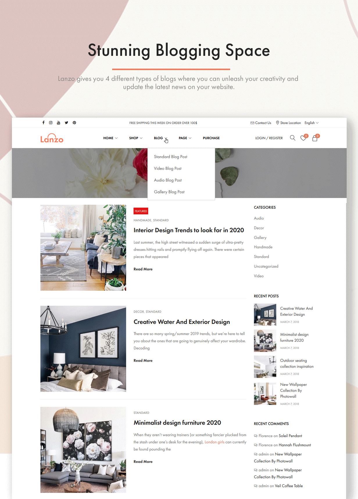 Lanzo - Gutenberg WooCommerce WordPress Theme - 7
