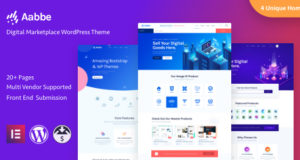 Aabbe – Digital Marketplace WordPress Layout